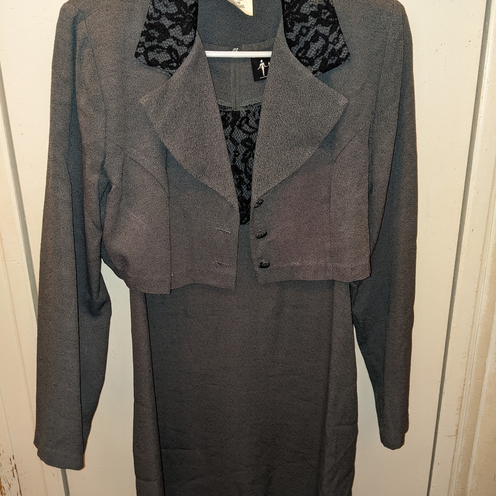 ALL THAT JAZZ TWO-PIECE DRESS AND JACKET SET